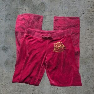 Juicy Couture: RARE Pink Velour Pants💞